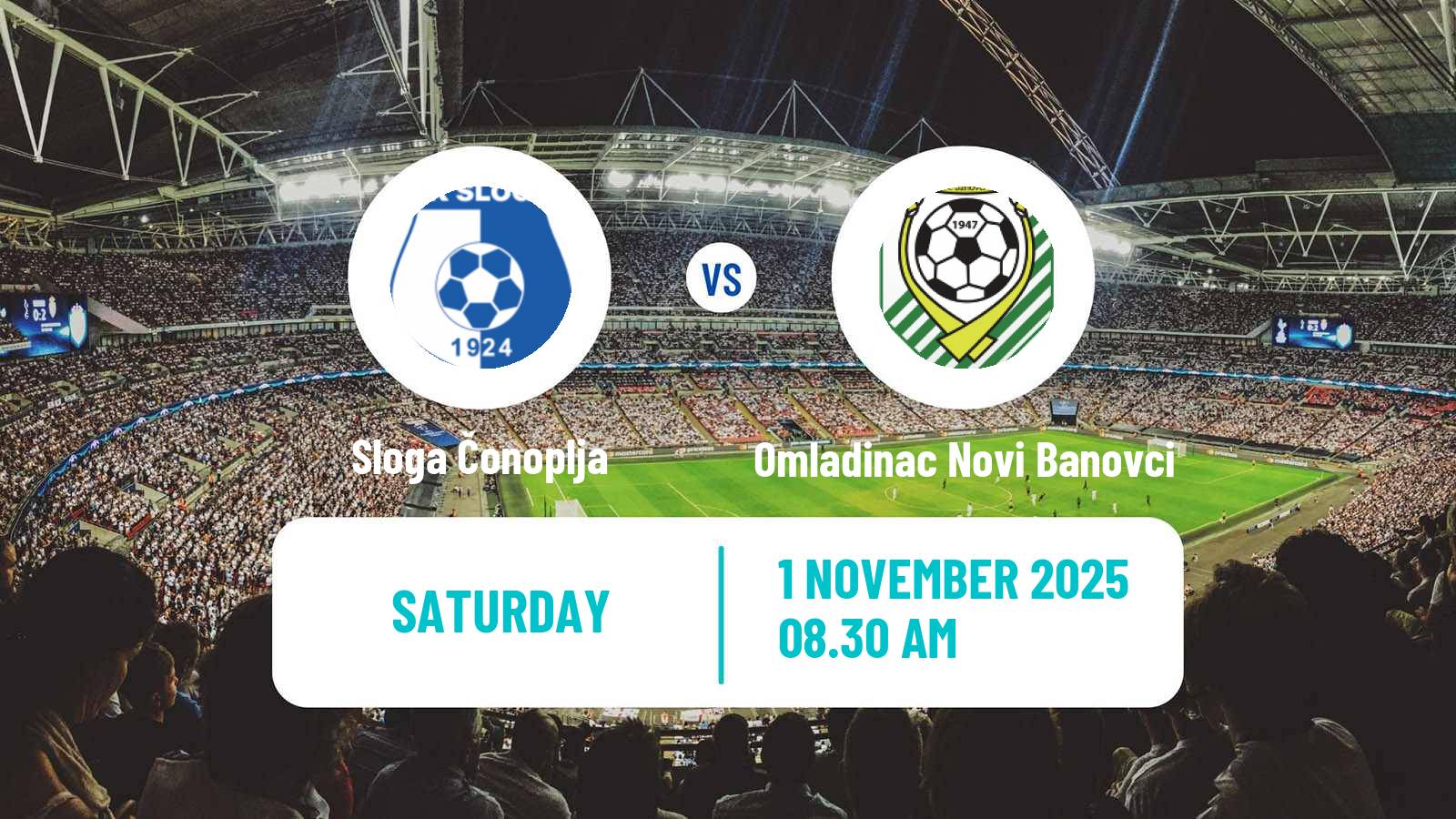 Football Serbian Srpska Liga - Vojvodina Sloga Čonoplja - Omladinac Novi Banovci