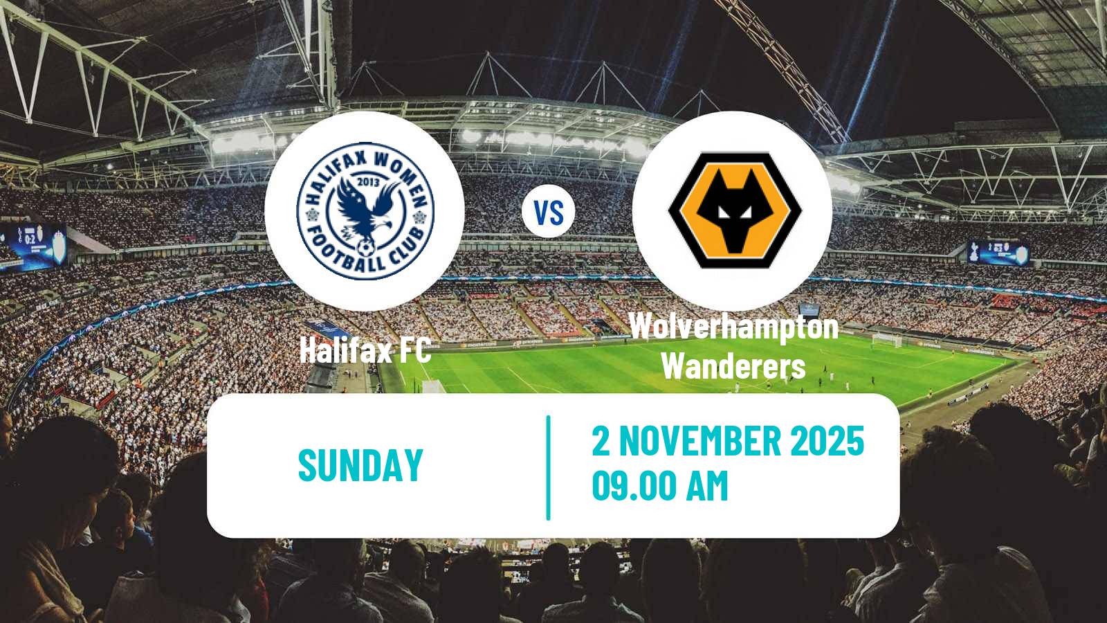 Football English National League North Women Halifax FC - Wolverhampton Wanderers