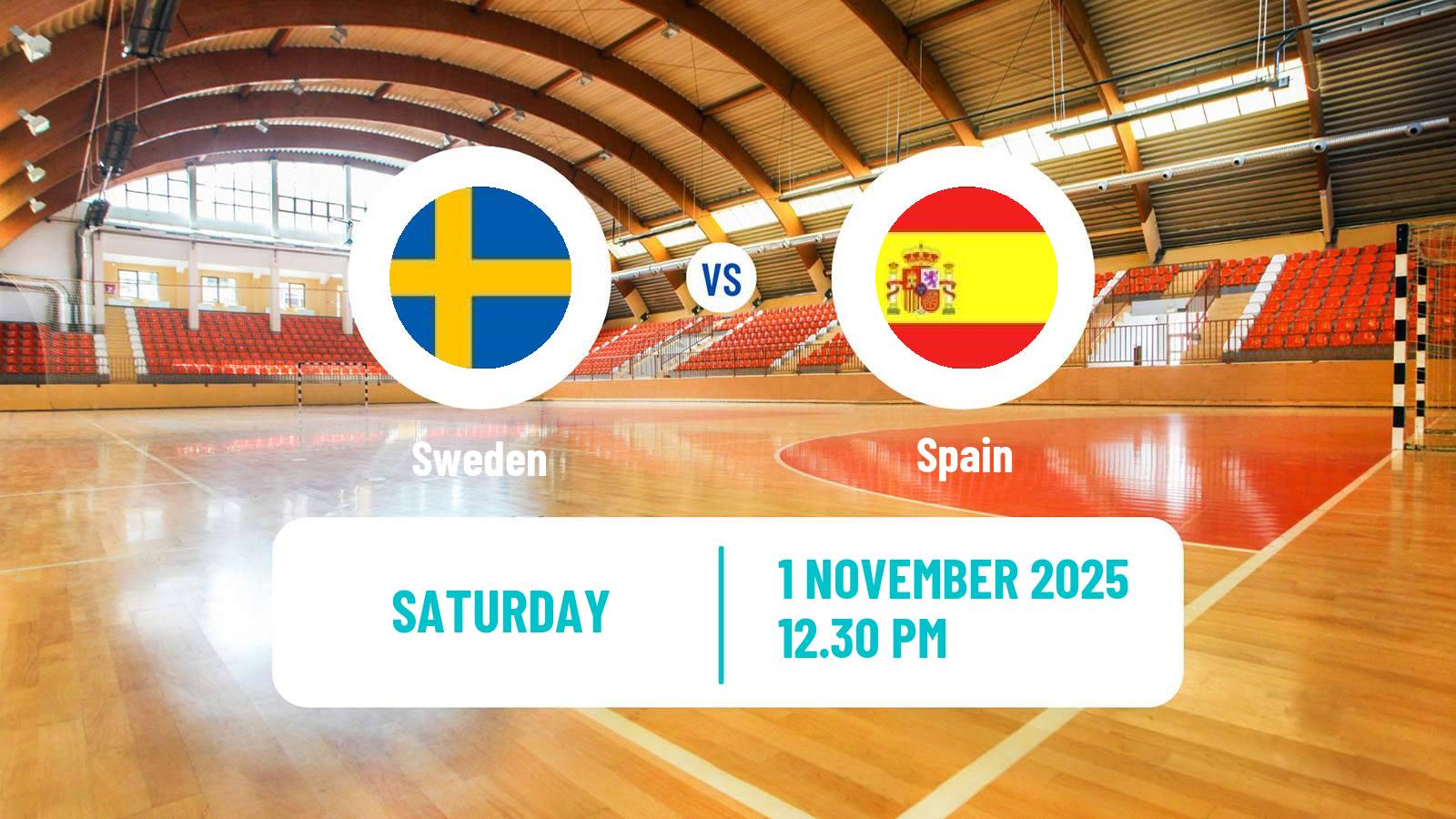 Handball Friendly International Handball Sweden - Spain