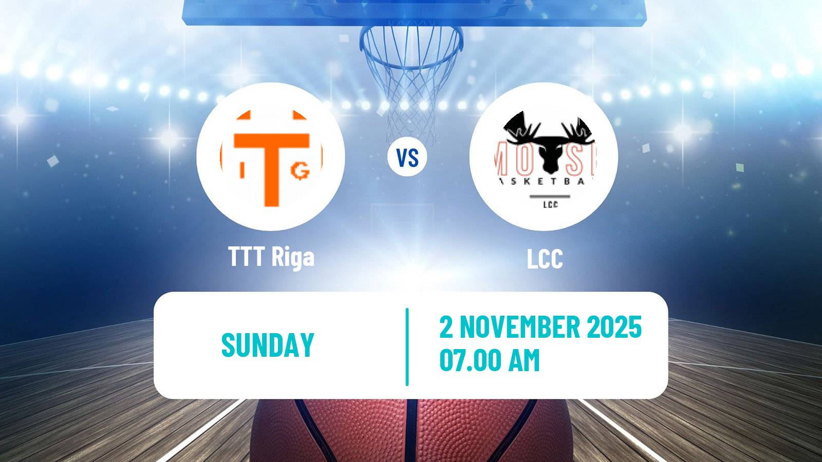 Basketball WBBL TTT Riga - LCC