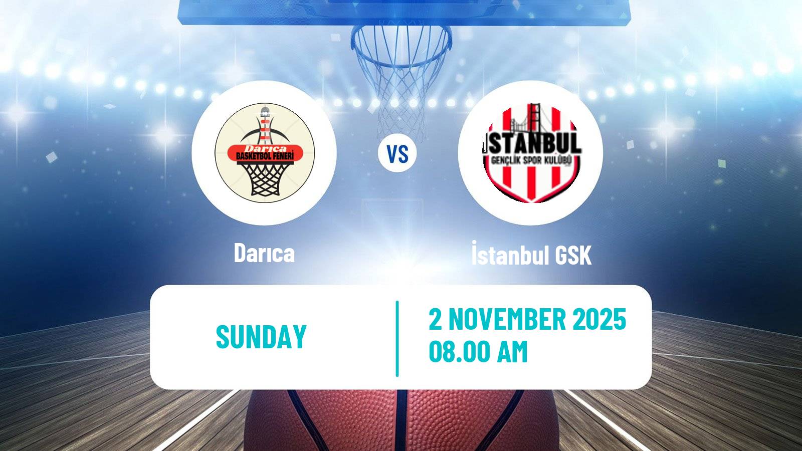 Basketball Turkish TKBL Women Darıca - İstanbul GSK