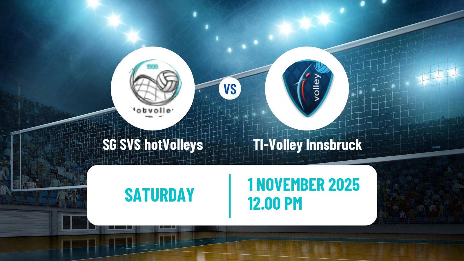 Volleyball Austrian 2 Bundesliga Volleyball Women SG SVS hotVolleys - TI-Volley Innsbruck