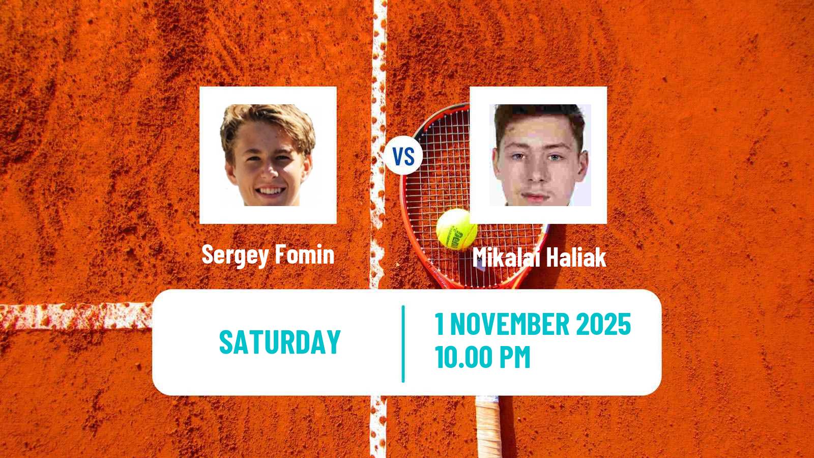 Tennis ITF M25 Qian Daohu Men Sergey Fomin - Mikalai Haliak