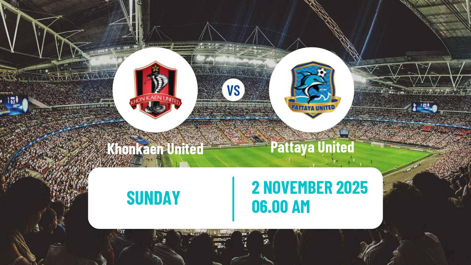 Football Thai League 2 Khonkaen United - Pattaya United