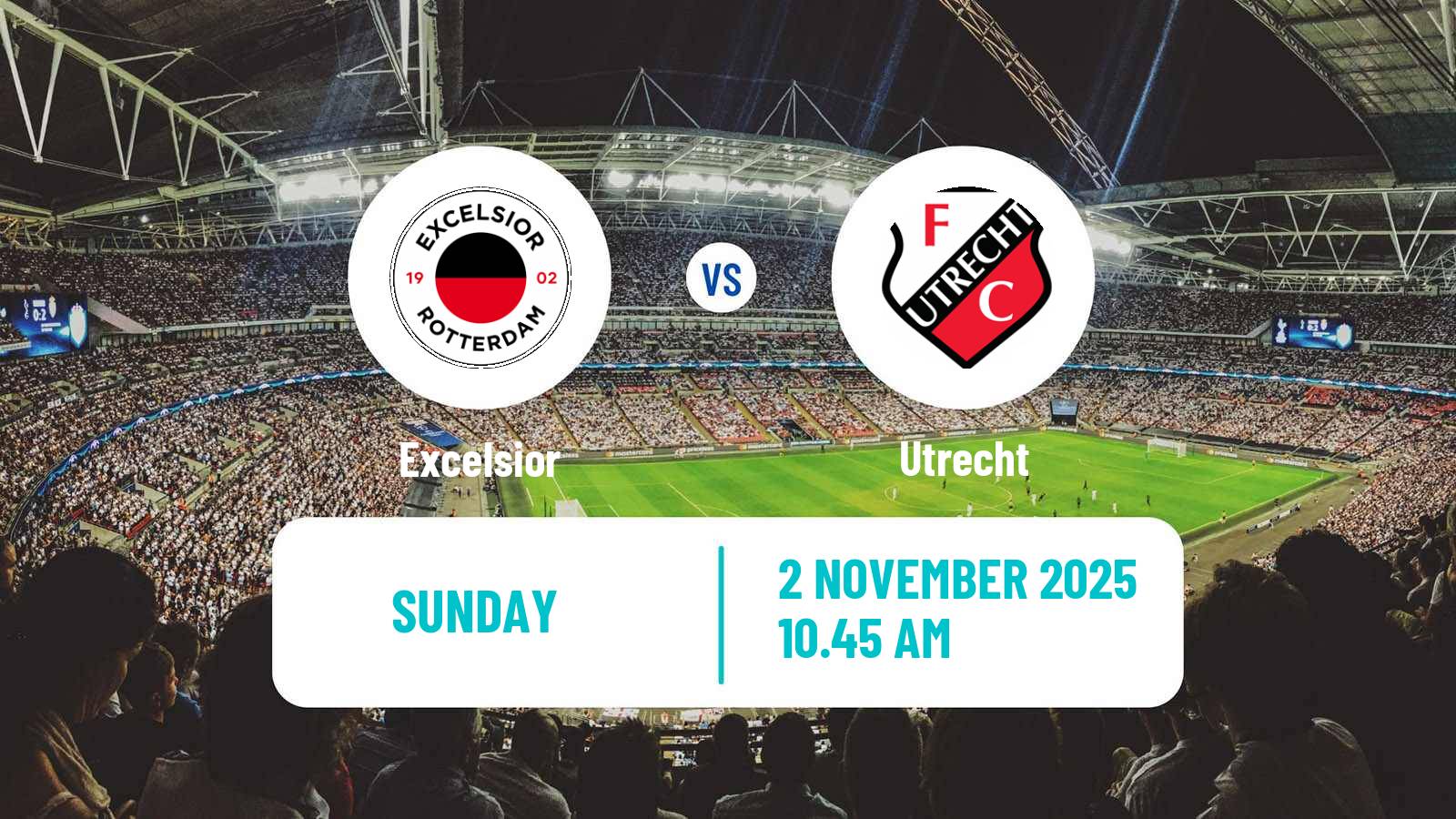Football Dutch Eredivisie Women Excelsior - Utrecht