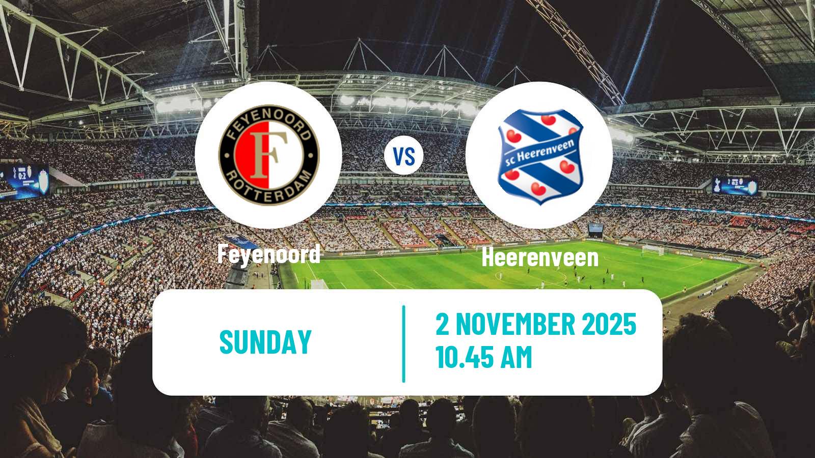 Football Dutch Eredivisie Women Feyenoord - Heerenveen
