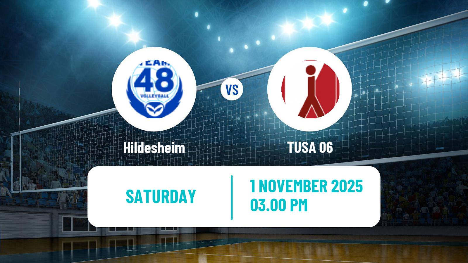 Volleyball German 2 Bundesliga North Volleyball Women Hildesheim - TUSA 06