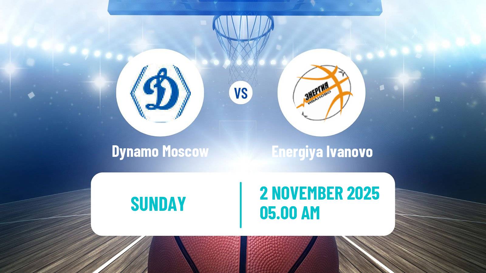 Basketball Russian Premier League Basketball Women Dynamo Moscow - Energiya Ivanovo