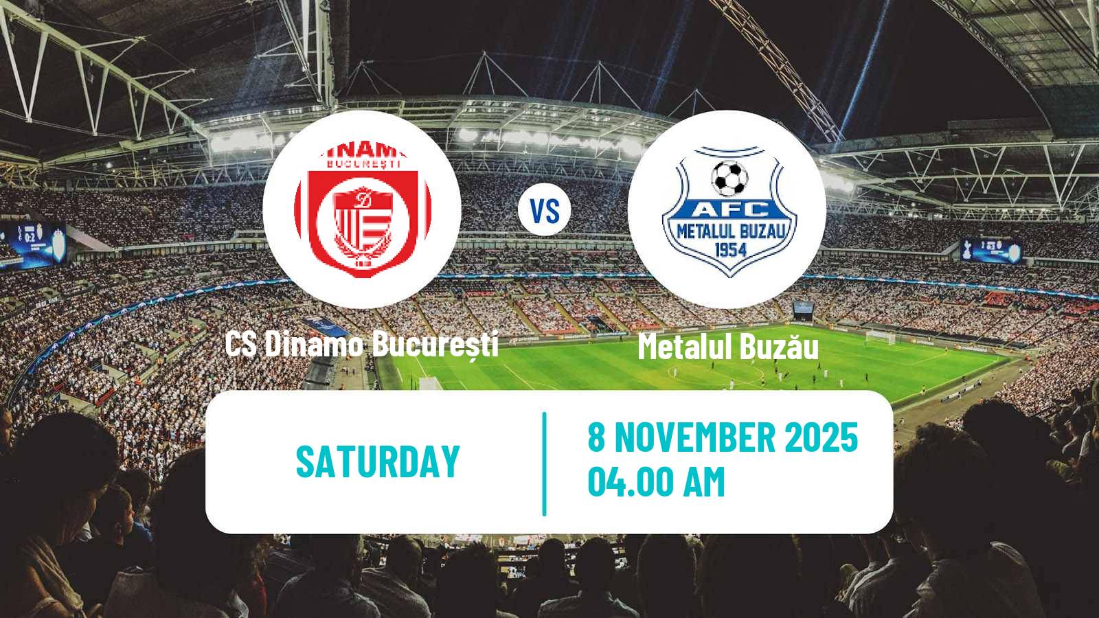Football Romanian Division 2 CS Dinamo București - Metalul Buzău