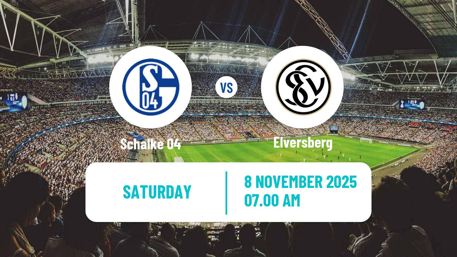 Football German 2 Bundesliga Schalke 04 - Elversberg