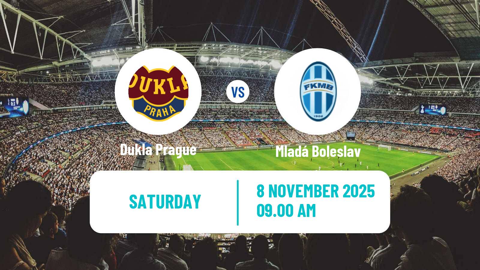Football Czech 1 Liga Dukla Prague - Mladá Boleslav