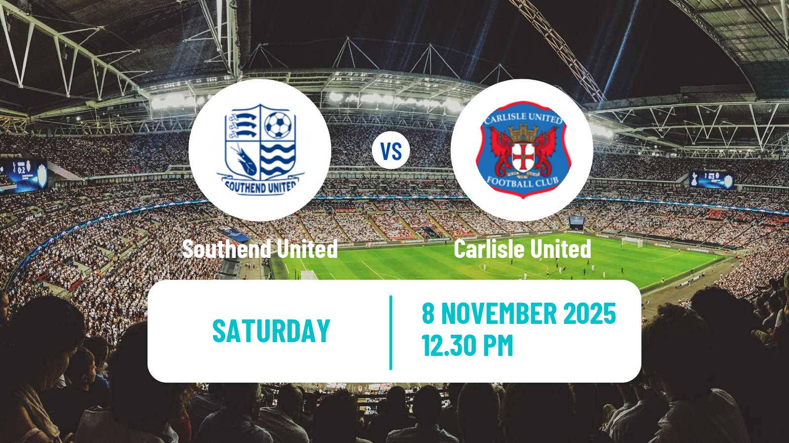 Football English National League Southend United - Carlisle United