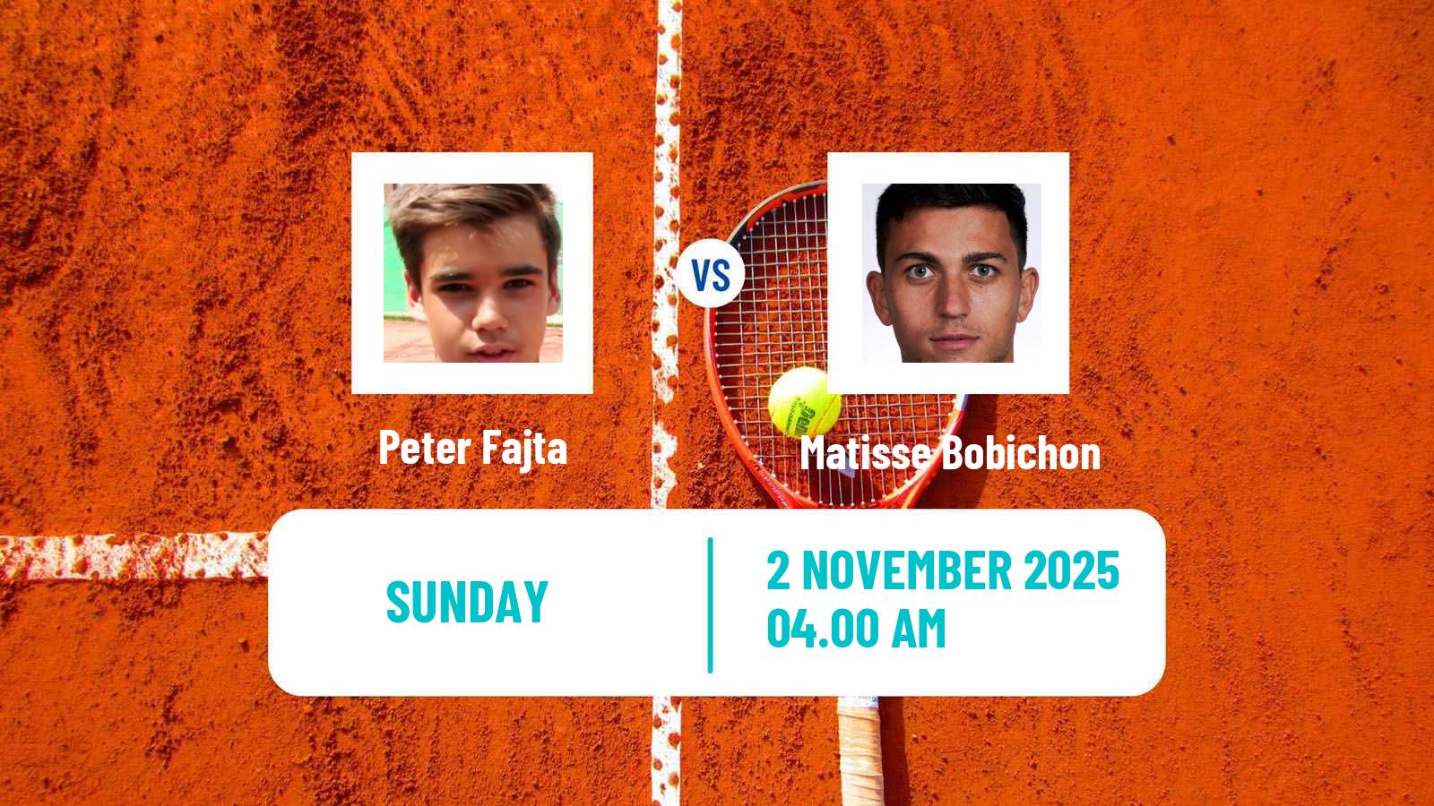 Tennis ITF M15 Szabolcsveresmart Men Peter Fajta - Matisse Bobichon