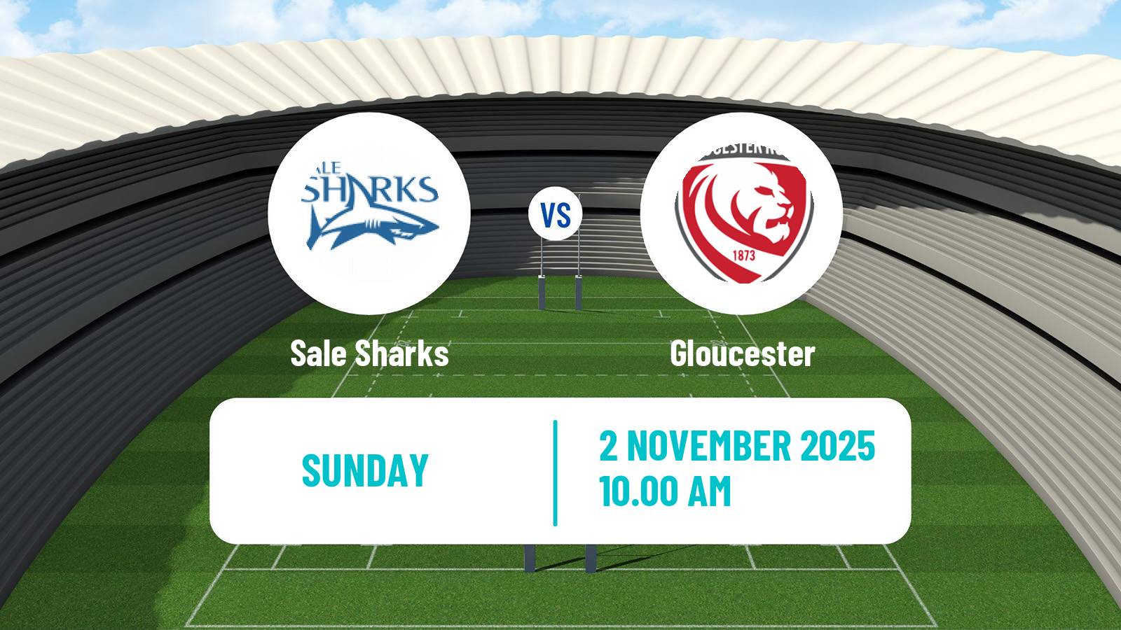 Rugby union English Premiership Rugby Cup Sale Sharks - Gloucester