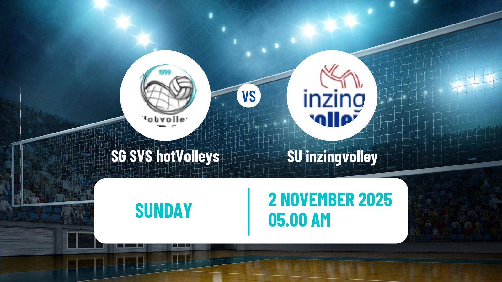 Volleyball Austrian 2 Bundesliga Volleyball Women SG SVS hotVolleys - SU inzingvolley