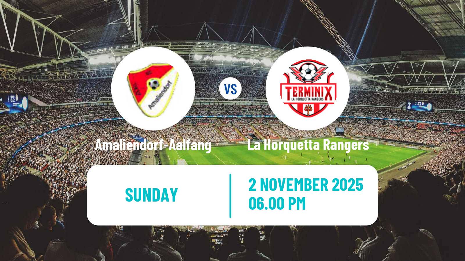 Football Trinidad and Tobago Premier League Amaliendorf-Aalfang - La Horquetta Rangers