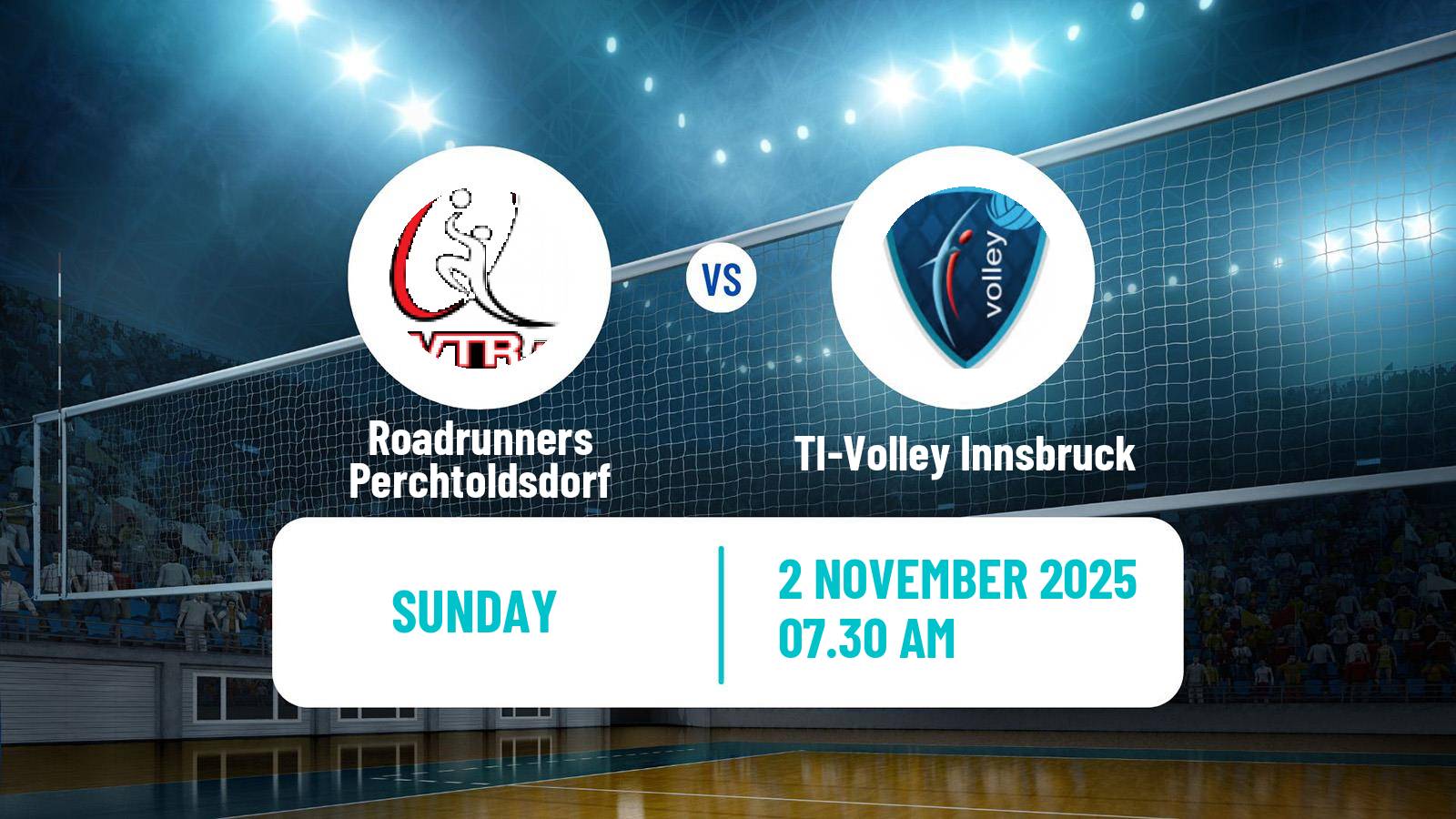 Volleyball Austrian 2 Bundesliga Volleyball Women Roadrunners Perchtoldsdorf - TI-Volley Innsbruck