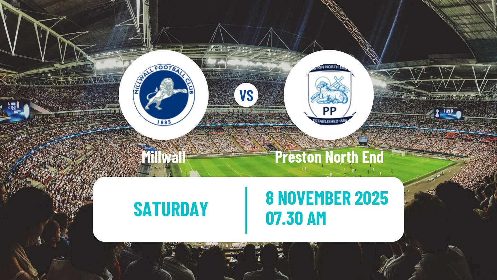 Football English League Championship Millwall - Preston North End