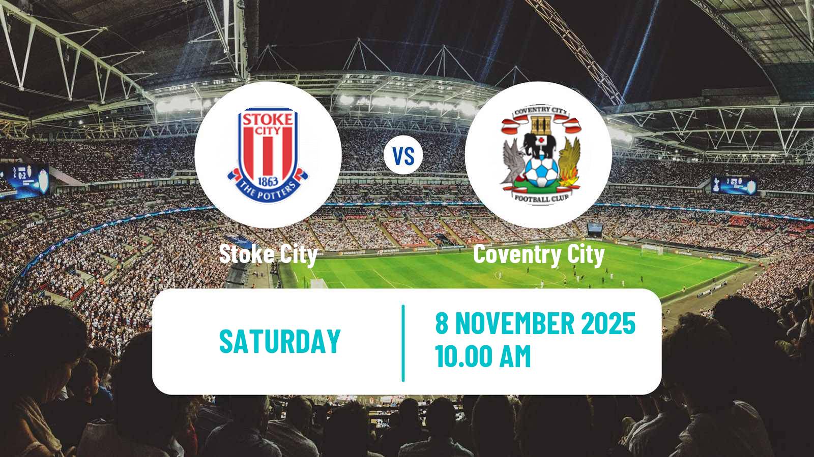 Football English League Championship Stoke City - Coventry City