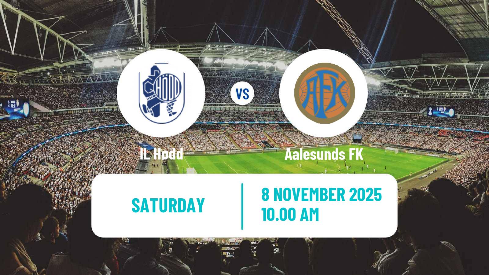 Football Norwegian Adeccoligaen Hødd - Aalesunds