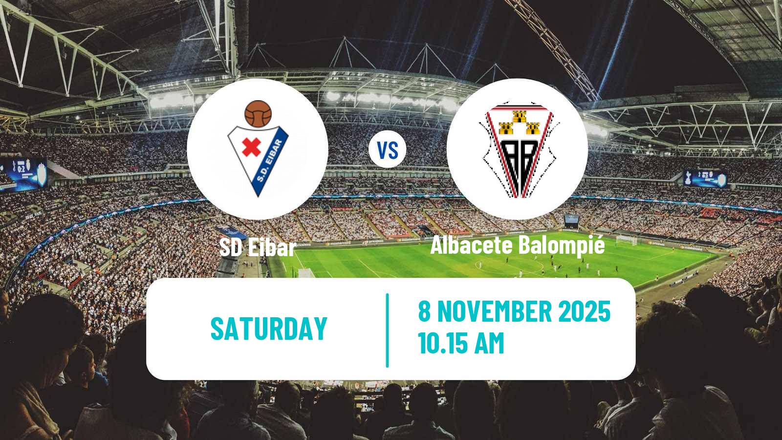Football Spanish LaLiga2 Eibar - Albacete Balompié
