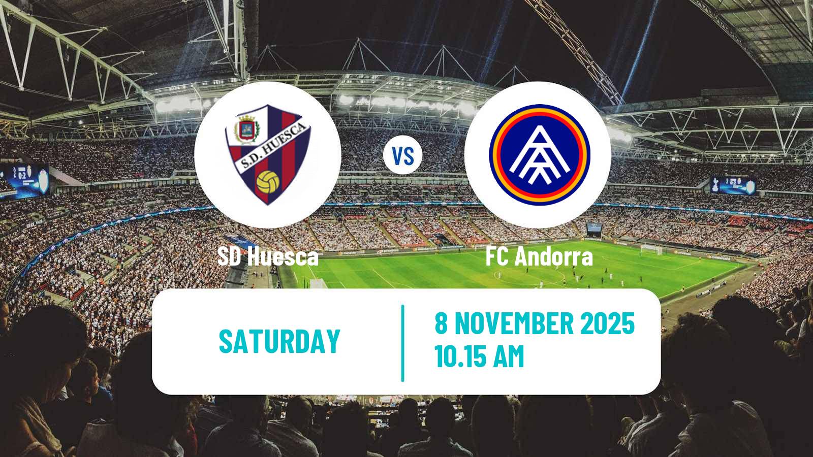 Football Spanish LaLiga2 Huesca - FC Andorra