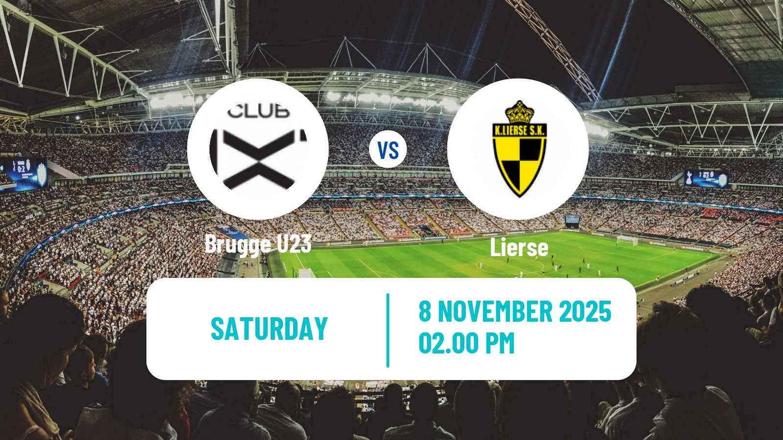 Football Belgian Сhallenger Pro League Brugge U23 - Lierse