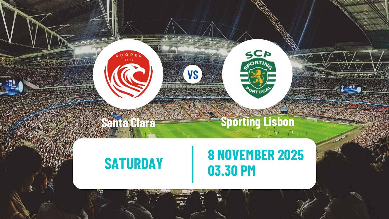 Football Liga Portugal Santa Clara - Sporting Lisbon