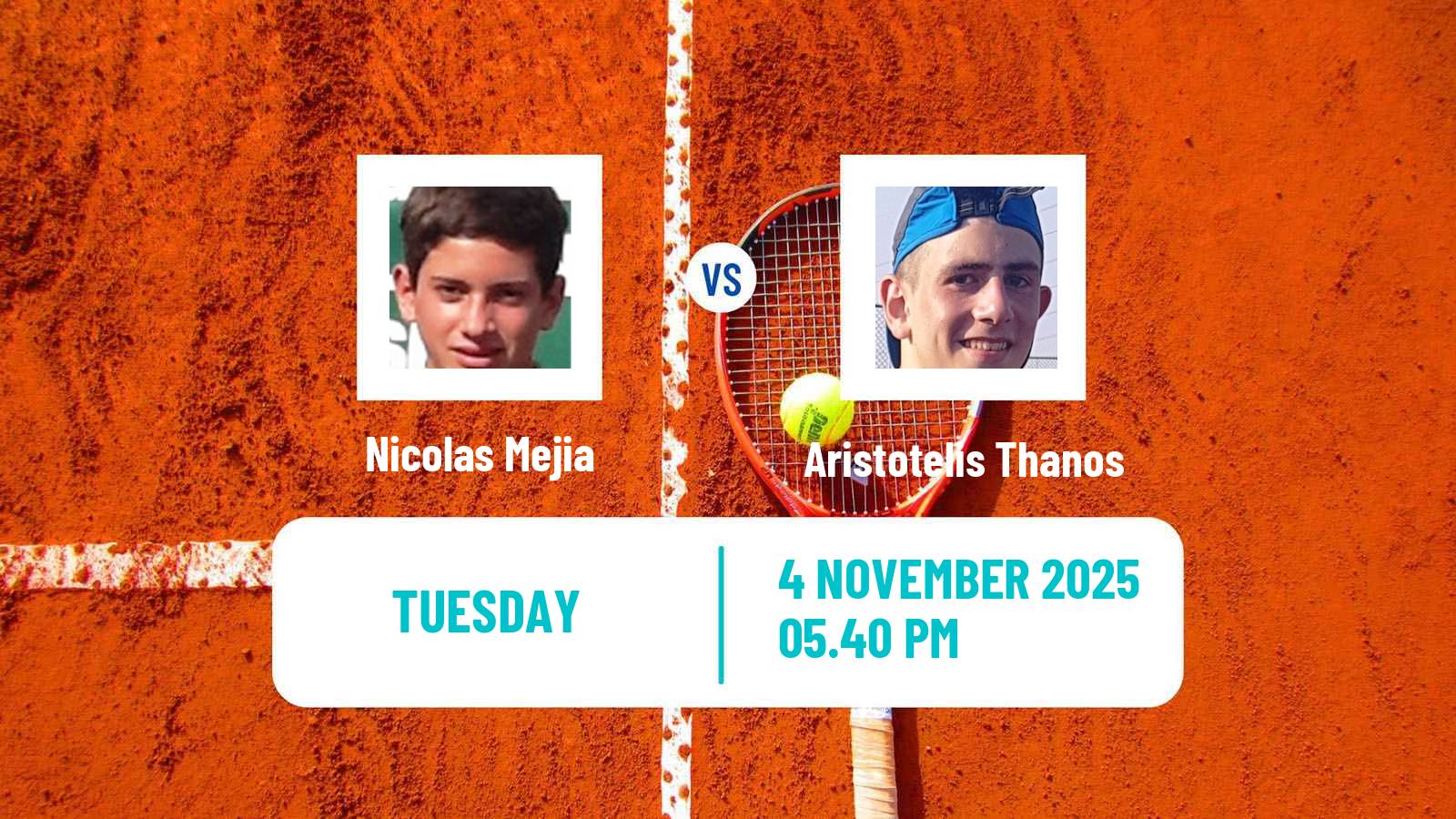 Tennis Knoxville Challenger Men Nicolas Mejia - Aristotelis Thanos