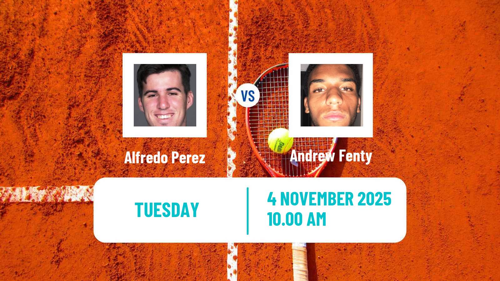 Tennis Knoxville Challenger Men Alfredo Perez - Andrew Fenty