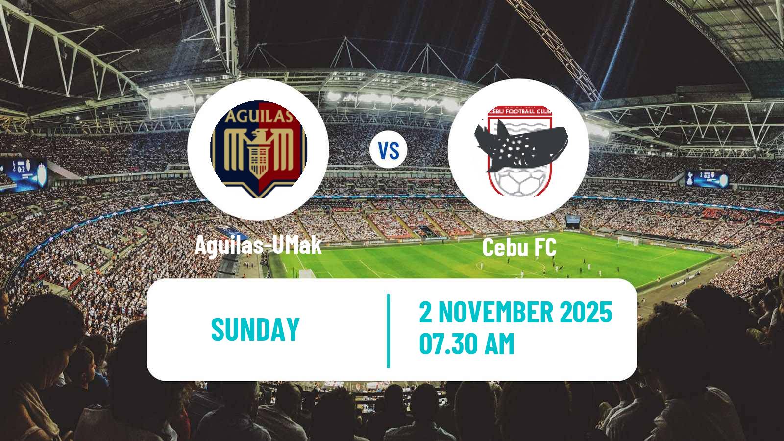 Football Philippines PFL Aguilas-UMak - Cebu FC