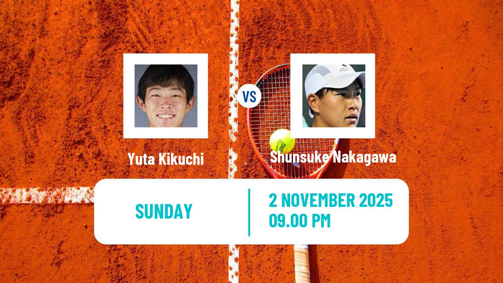 Tennis Matsuyama Challenger Men Yuta Kikuchi - Shunsuke Nakagawa