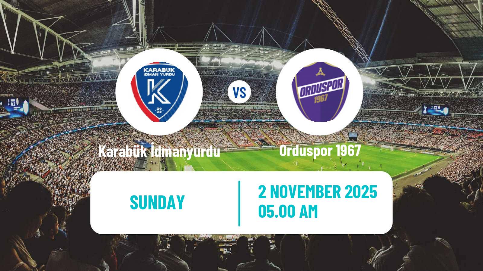 Football Turkish 3 Lig Group 3 Karabük İdmanyurdu - Orduspor 1967