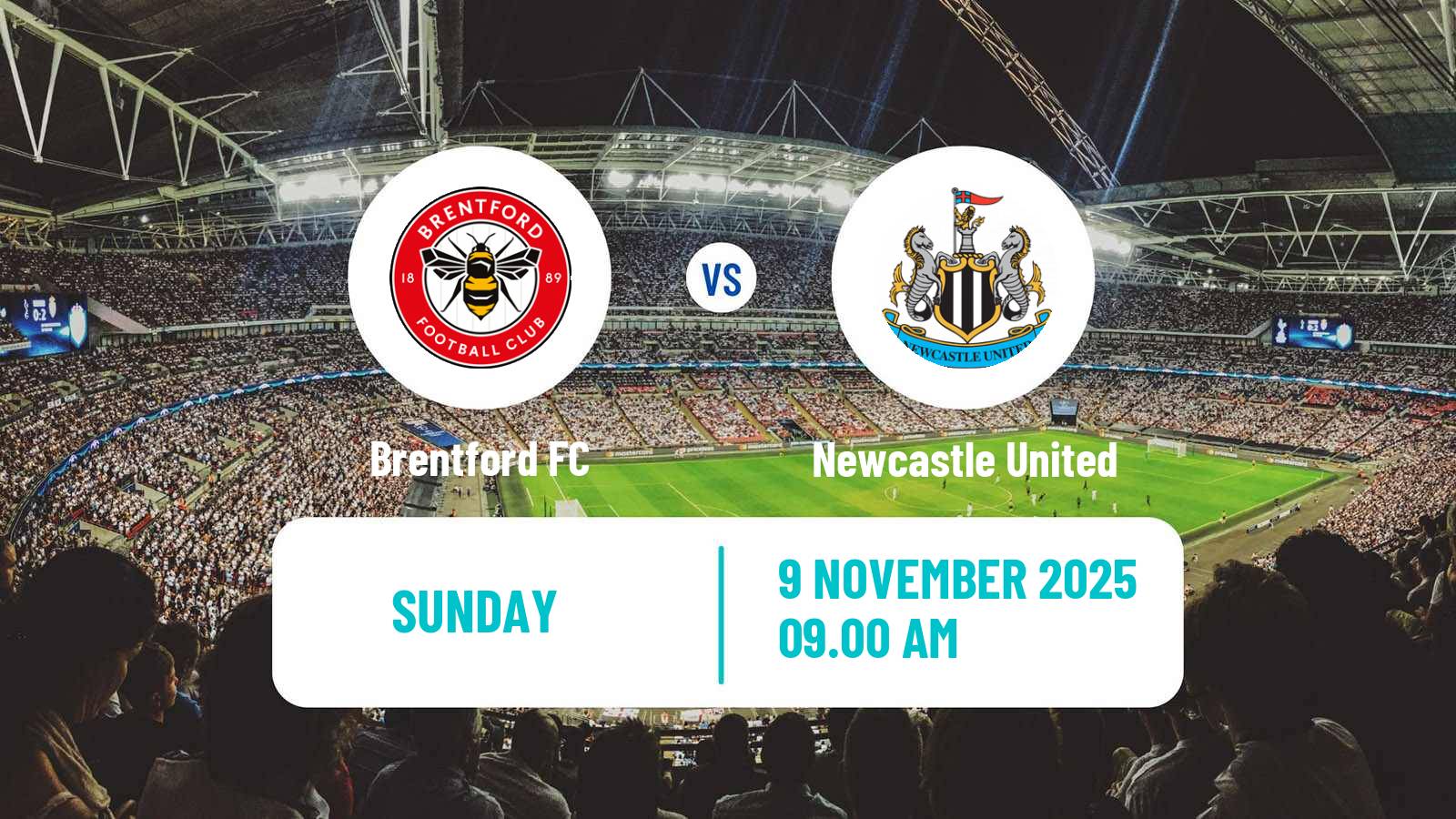 Football English Premier League Brentford - Newcastle United
