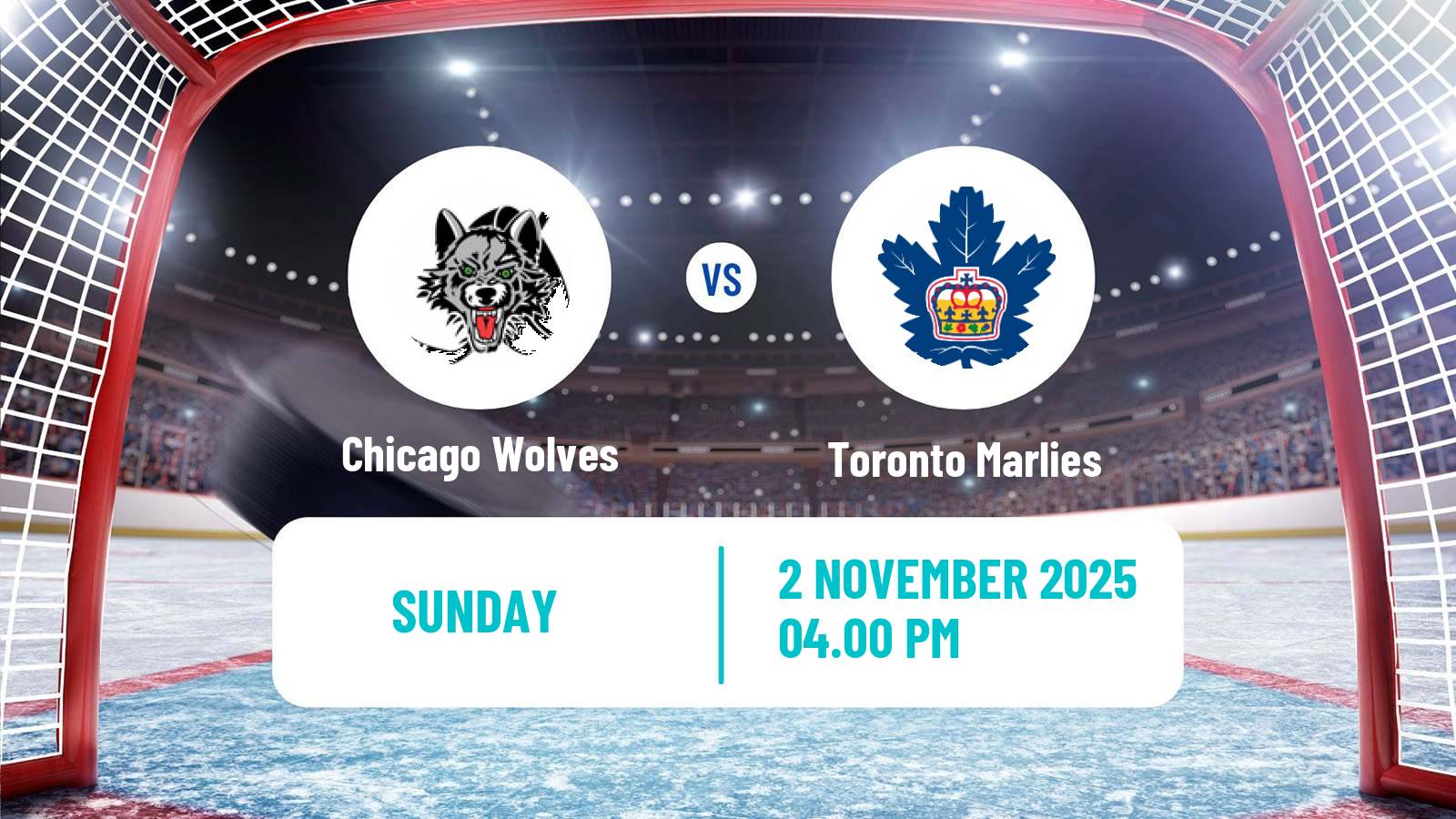 Hockey AHL Chicago Wolves - Toronto Marlies