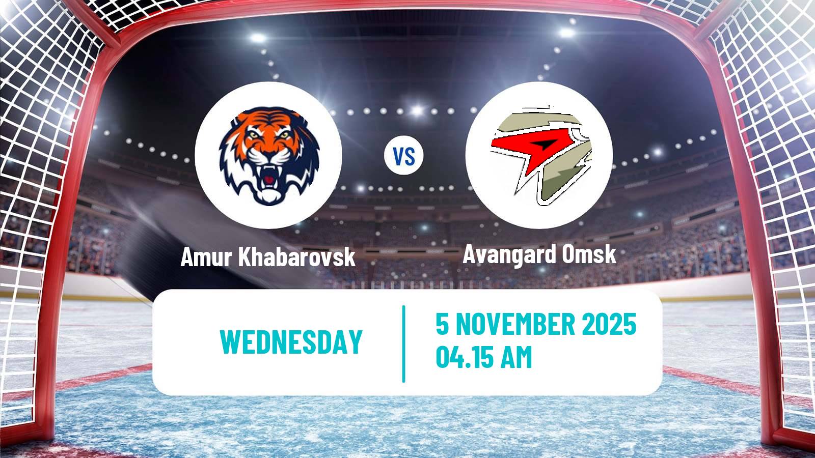 Hockey KHL Amur Khabarovsk - Avangard Omsk