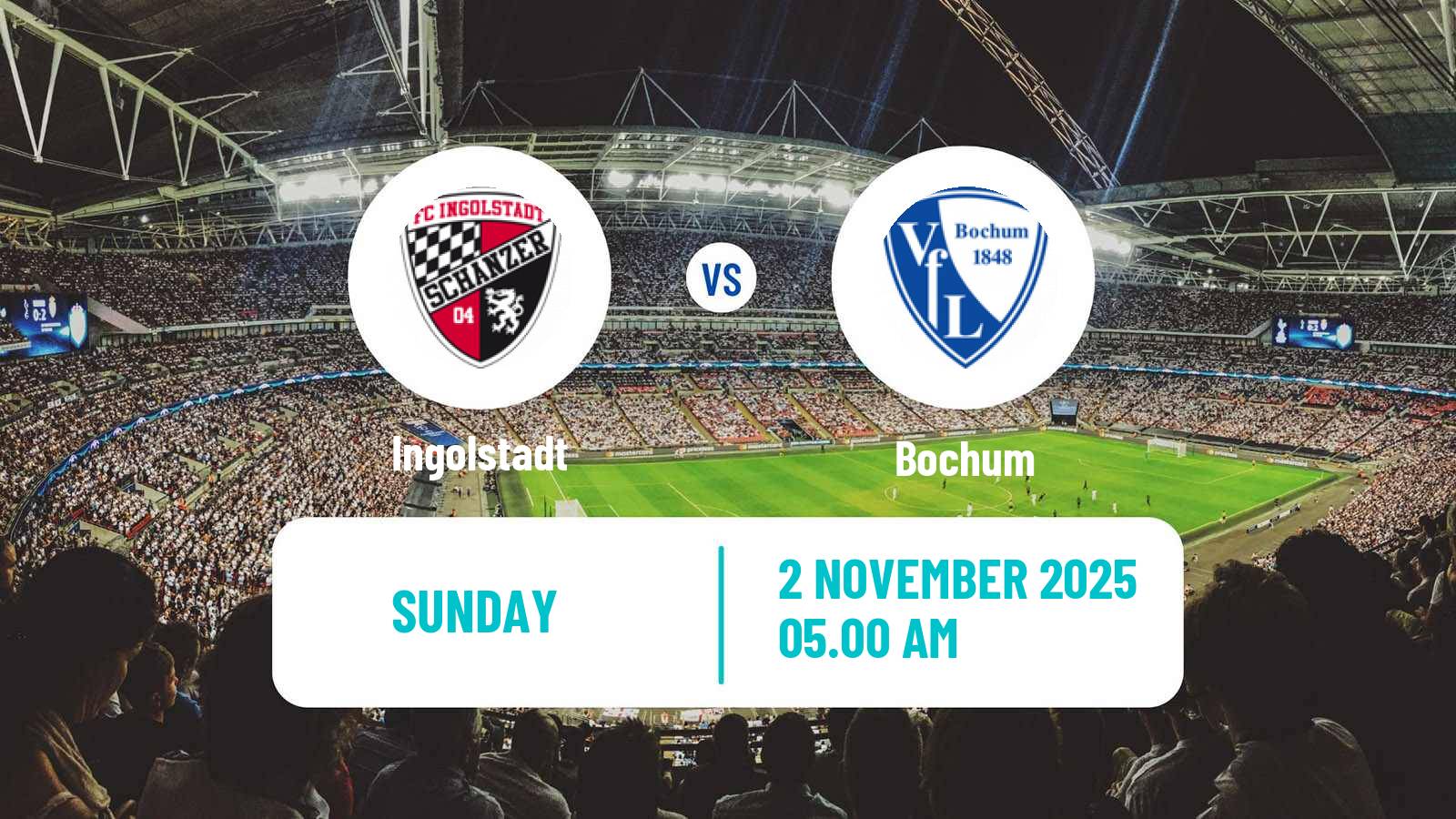 Football German 2 Bundesliga Women Ingolstadt - Bochum