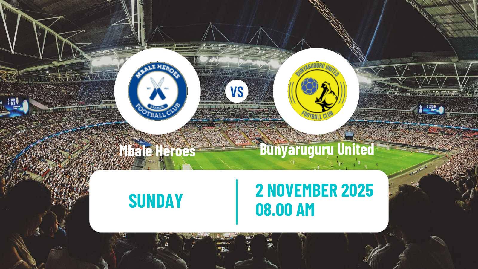 Football Uganda Big League Mbale Heroes - Bunyaruguru United