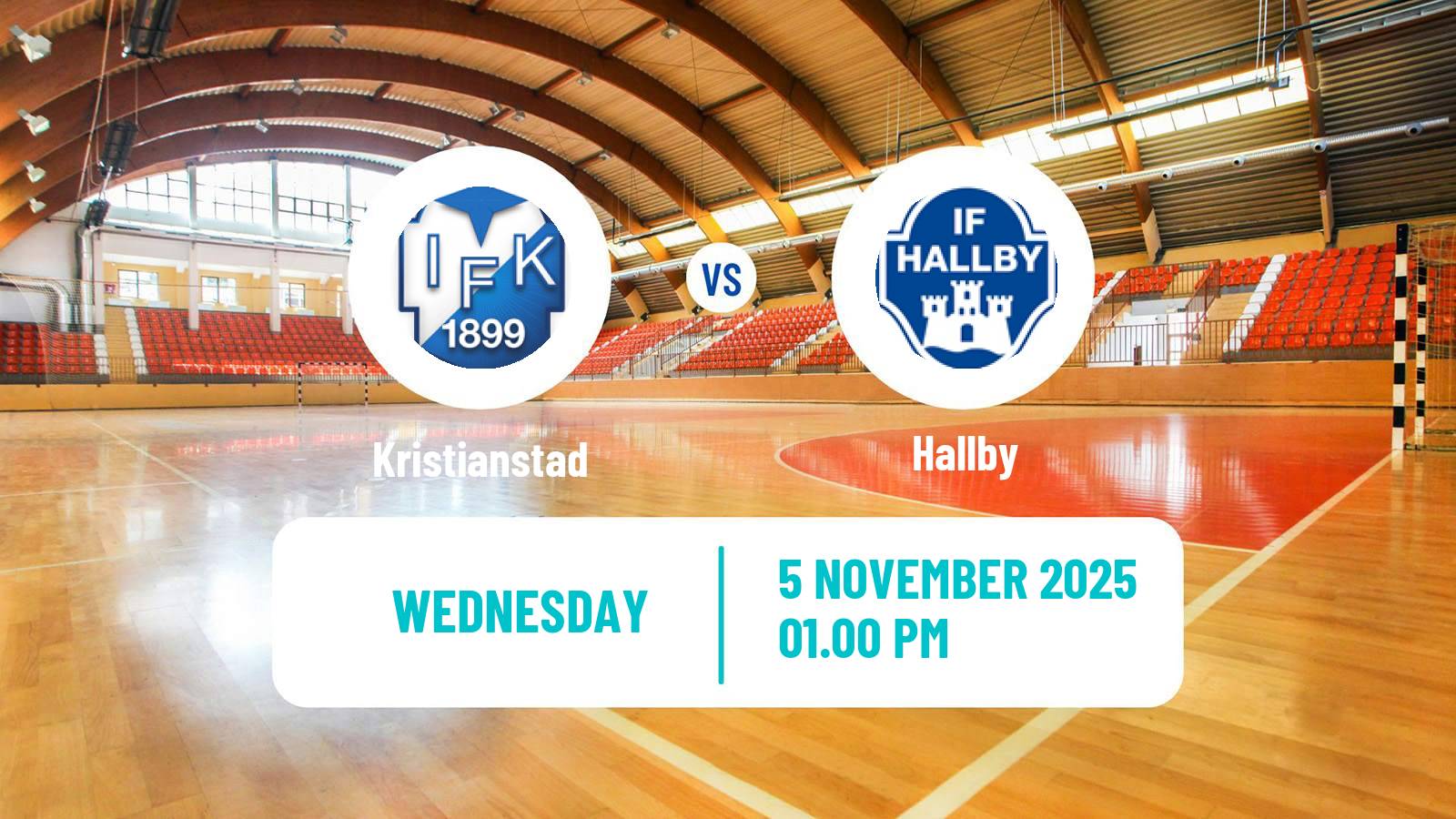 Handball Swedish Elitserien Handball Kristianstad - Hallby