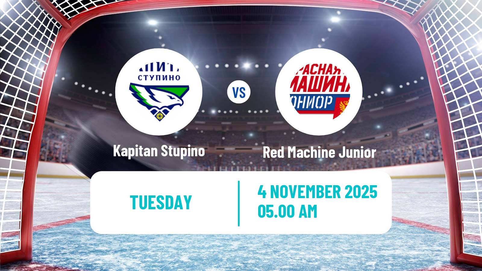 Hockey MHL Kapitan Stupino - Red Machine Junior