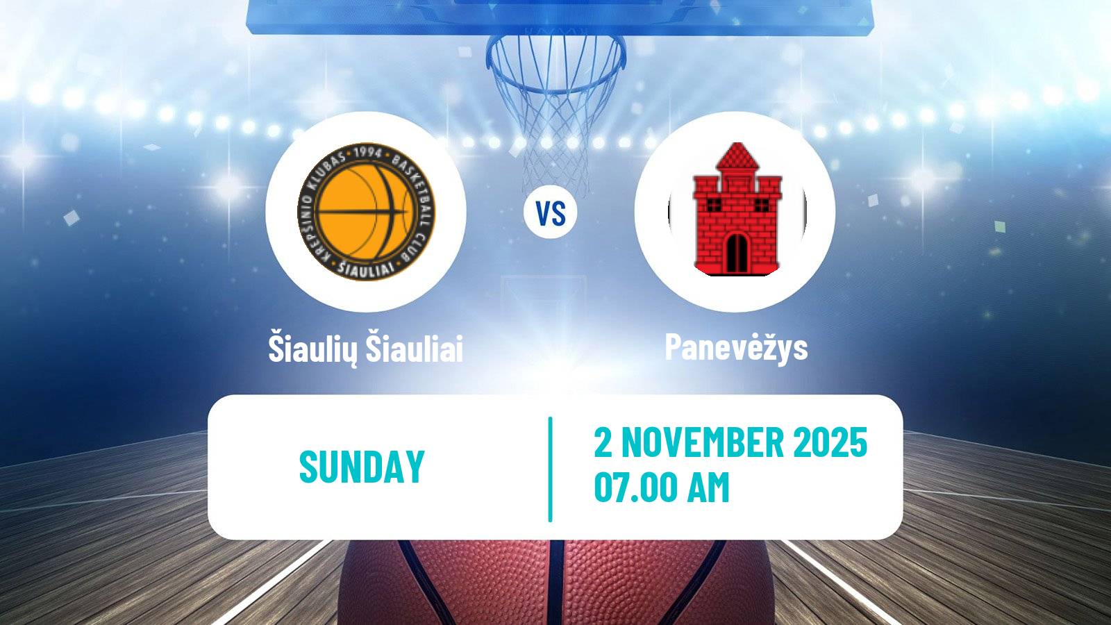 Basketball Lietuvos LMKL Women Šiaulių Šiauliai - Panevėžys