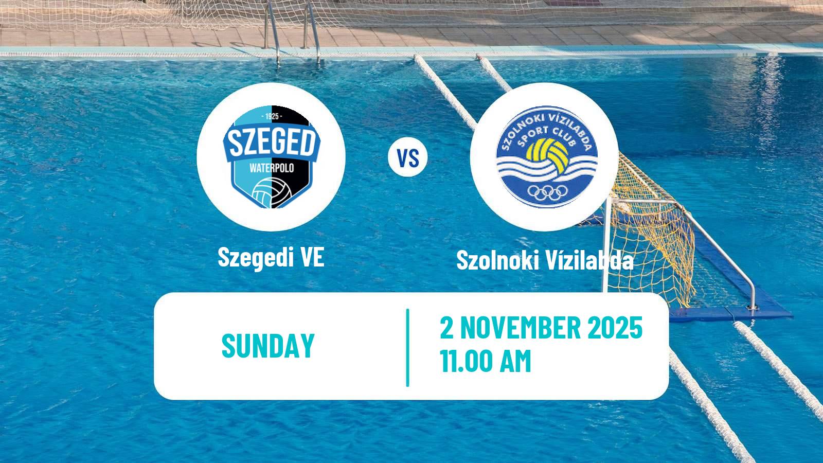 Water polo Hungarian OB I Water Polo Szeged - Szolnoki Vízilabda