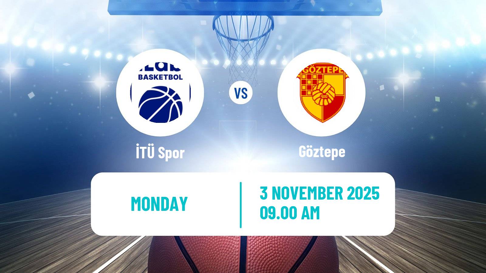 Basketball Turkish TBL İTÜ - Göztepe