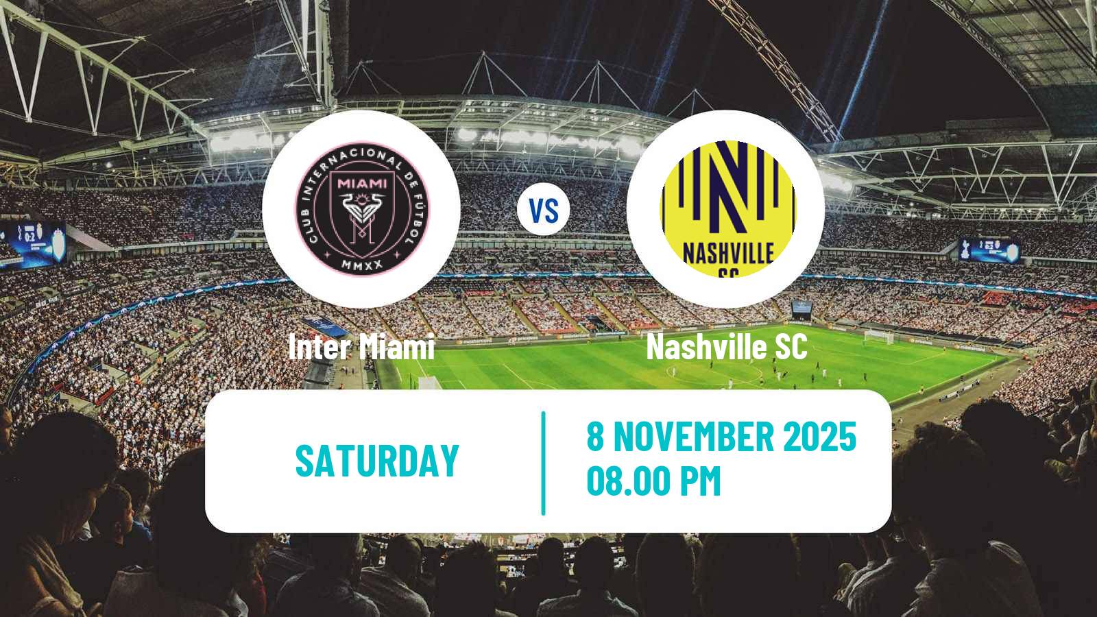 Football MLS Inter Miami - Nashville SC