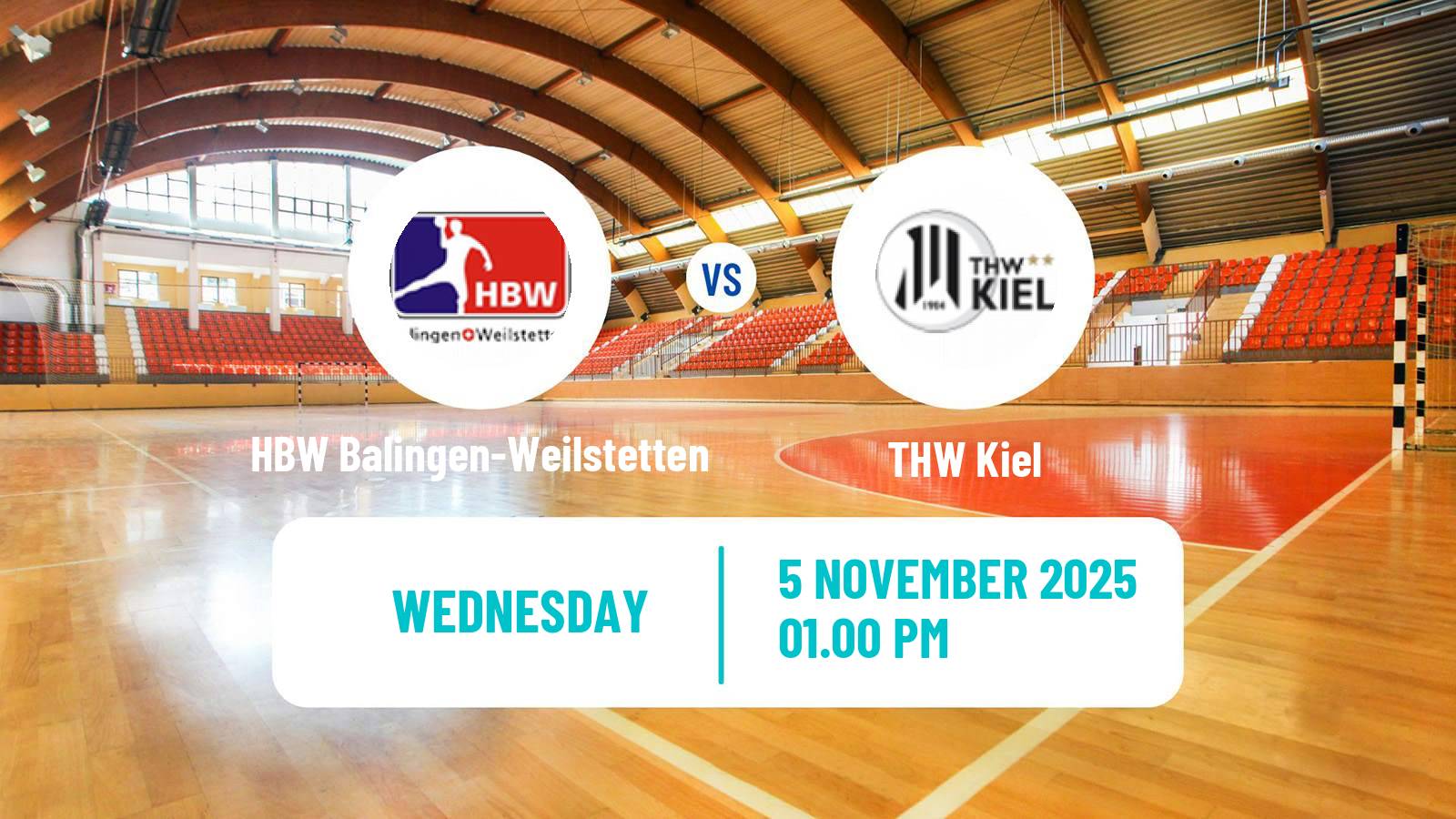 Handball German DHB Pokal HBW Balingen-Weilstetten - THW Kiel