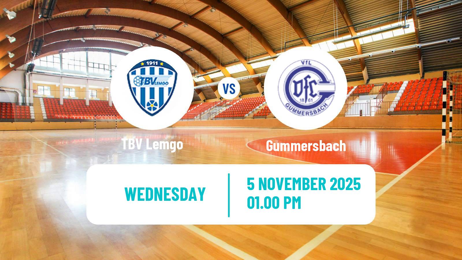 Handball German DHB Pokal TBV Lemgo - Gummersbach