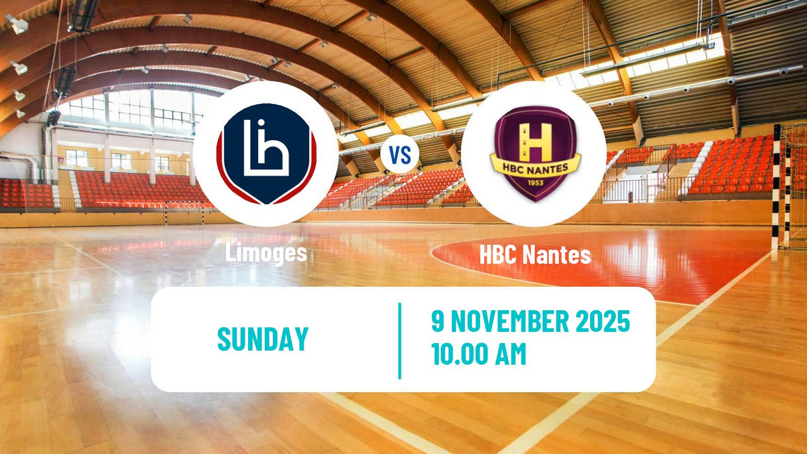 Handball French Starligue Handball Limoges - HBC Nantes