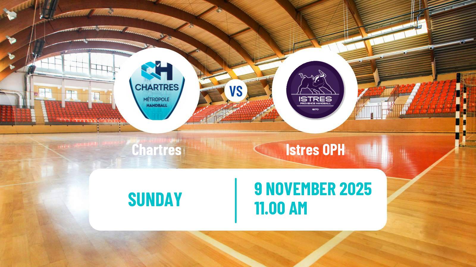 Handball French Starligue Handball Chartres - Istres OPH