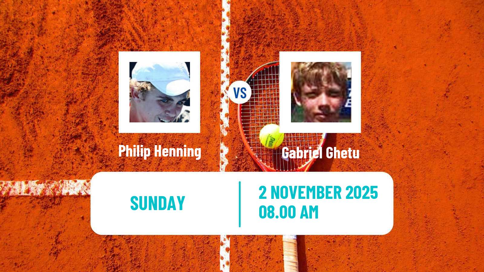 Tennis ITF M15 Heraklion 12 Men Philip Henning - Gabriel Ghetu