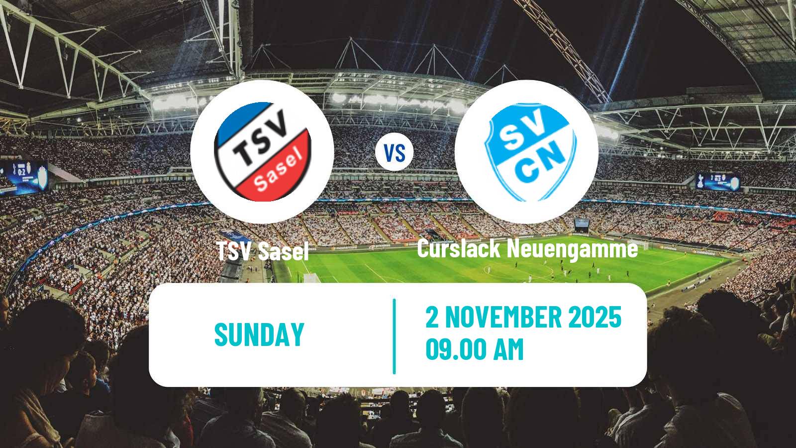 Football German Oberliga Hamburg Sasel - Curslack Neuengamme